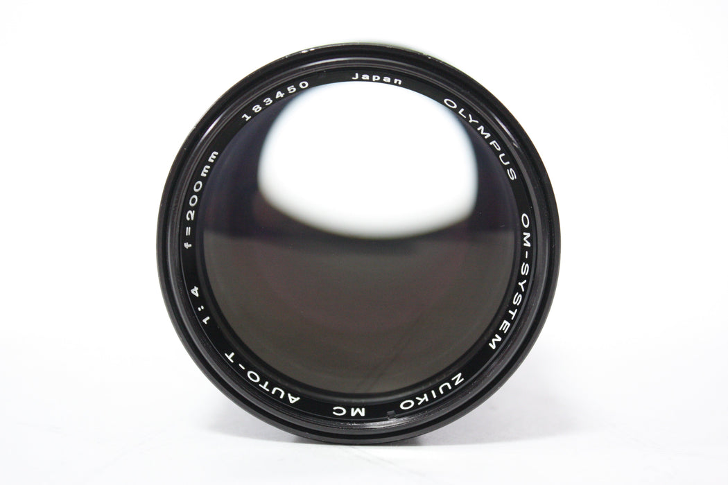 Olympus 200mm f/4 Zuiko MC Auto-T Lens for OM Mount