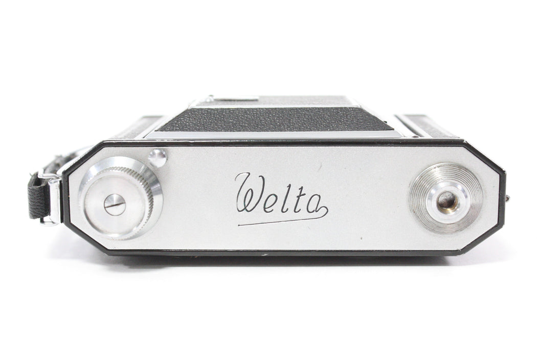Welta Weltax Folding Camera with Carl Zeiss Jena 7.5cm f/2.8 Tessar Lens (Please Read)