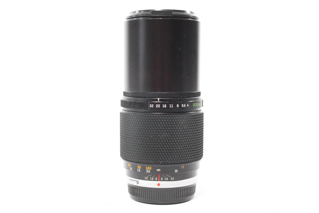 Olympus 200mm f/4 Zuiko MC Auto-T Lens for OM Mount