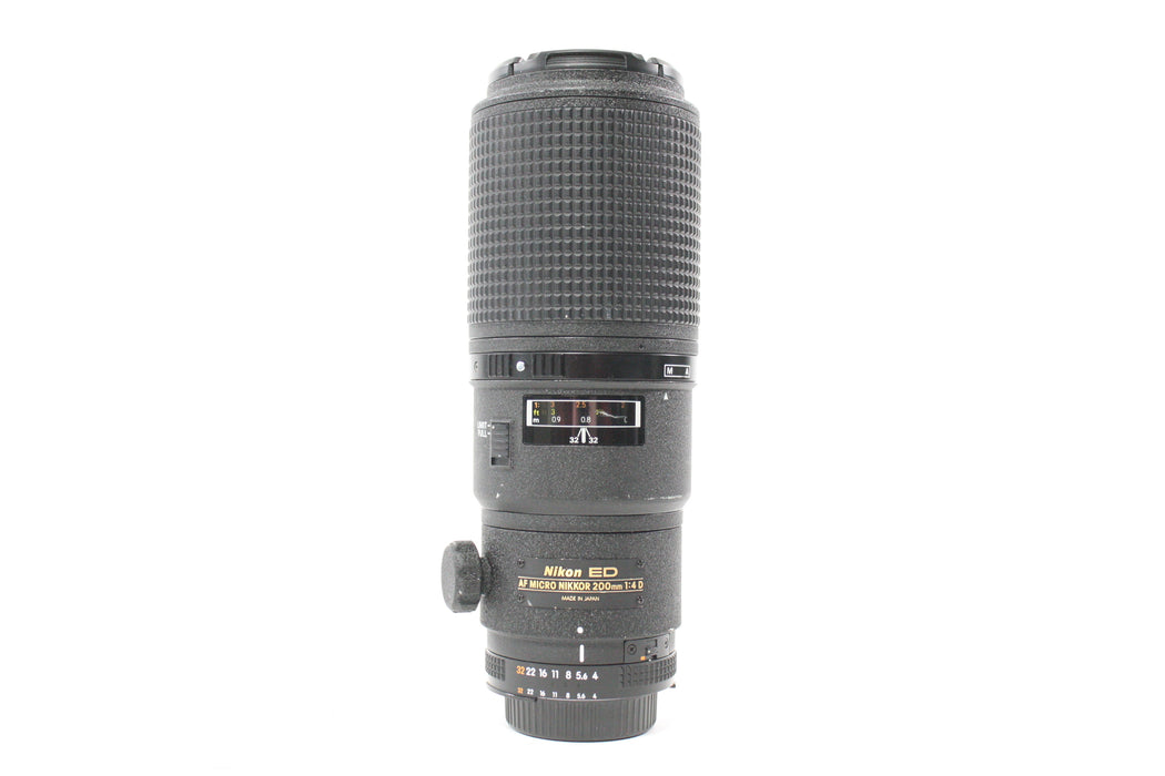 Nikon 200mm f/4D AF Micro Nikkor ED Lens for F mount