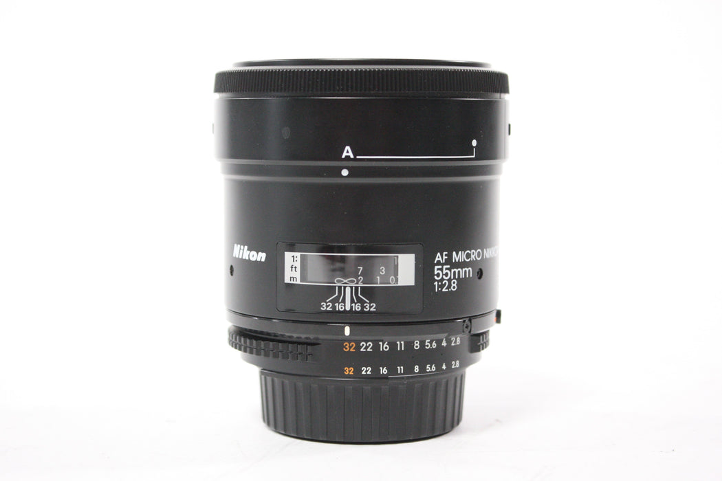 Nikon 55mm f/2.8 AF Micro Nikkor Lens for Nikon F Mount