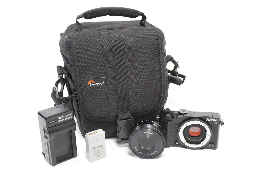 Nikon 1 J5 Digital Mirrorless Camera with 10-30mm f/3.5-5.6 VR Lens with Shutter Count 29,213