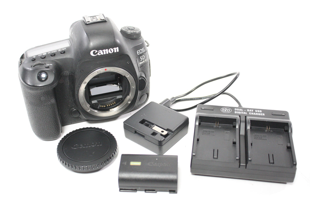 Canon EOS 5D Mark IV DSLR Camera Body with Shutter Count 34,792