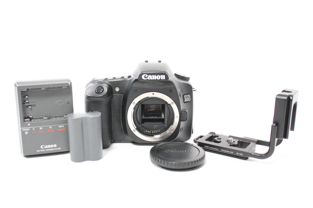Canon 30D Infrared DSLR Camera Body with Kirk BL-30D L Bracket