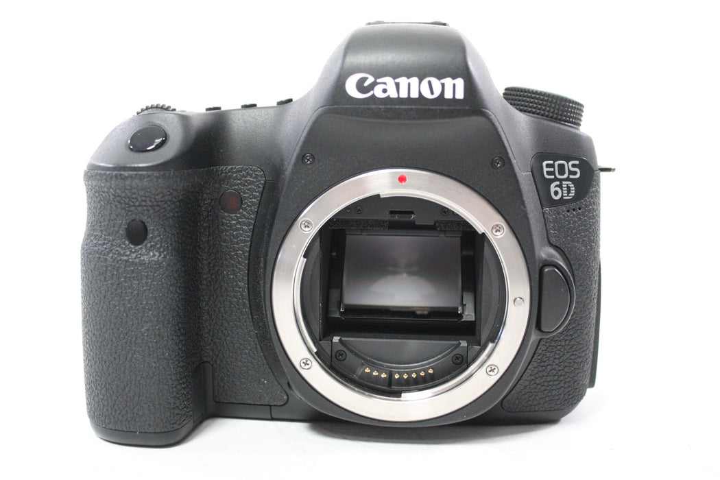 Canon 6D DSLR Camera Body with Shutter Count 4,829 with Kirk BL-6D L Bracket