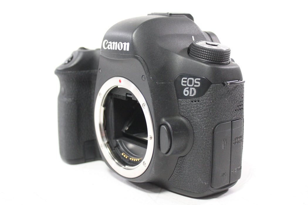 Canon 6D DSLR Camera Body with Shutter Count 4,829 with Kirk BL-6D L Bracket
