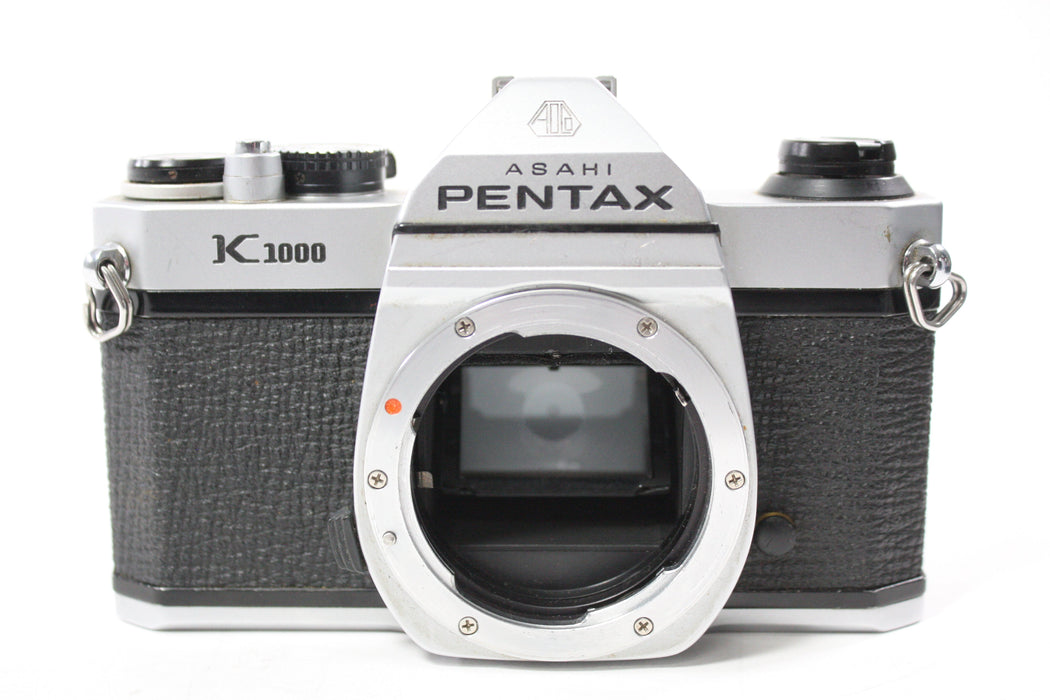 Pentax K1000 35mm SLR Camera with Pentax-M 50mm f/2 SMC Lens