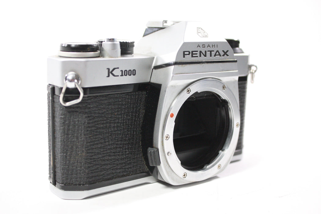 Pentax K1000 35mm SLR Camera with Pentax-M 50mm f/2 SMC Lens