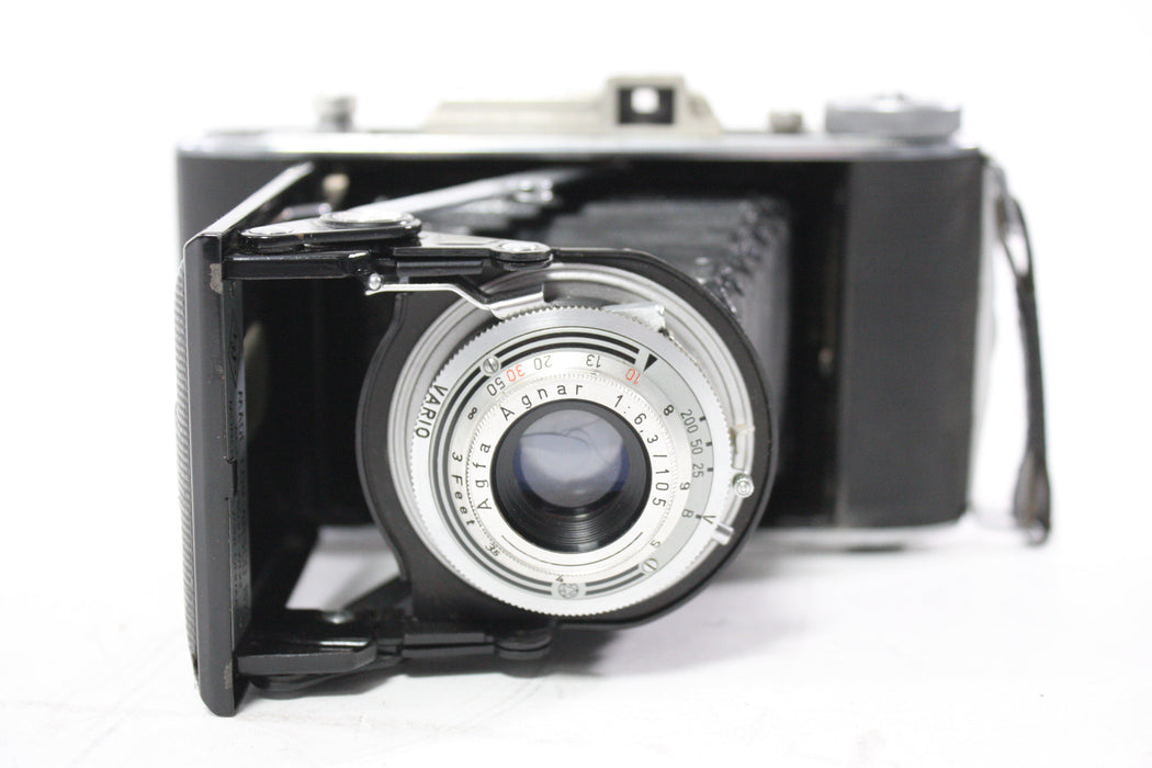 Ansco Viking Folding 120mm Camera with 105mm f/6.3 Agfa Lens
