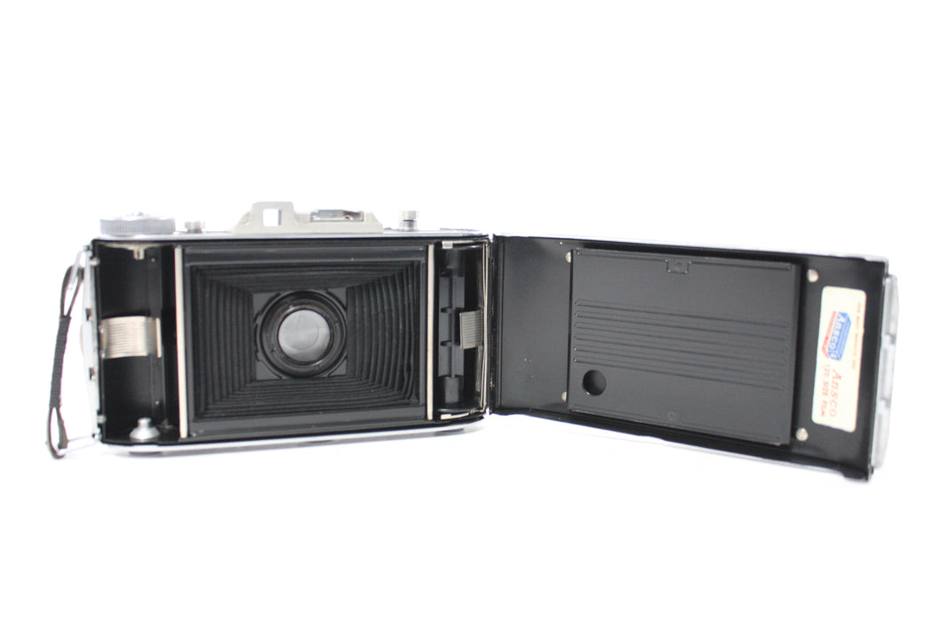 Ansco Viking Folding 120mm Camera with 105mm f/6.3 Agfa Lens