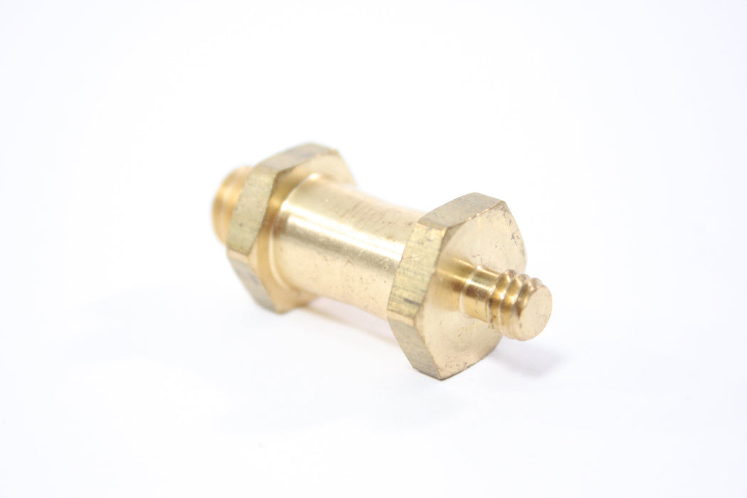 Male Spigot Mounting adapter 1/4-20 to 3/8" male thread