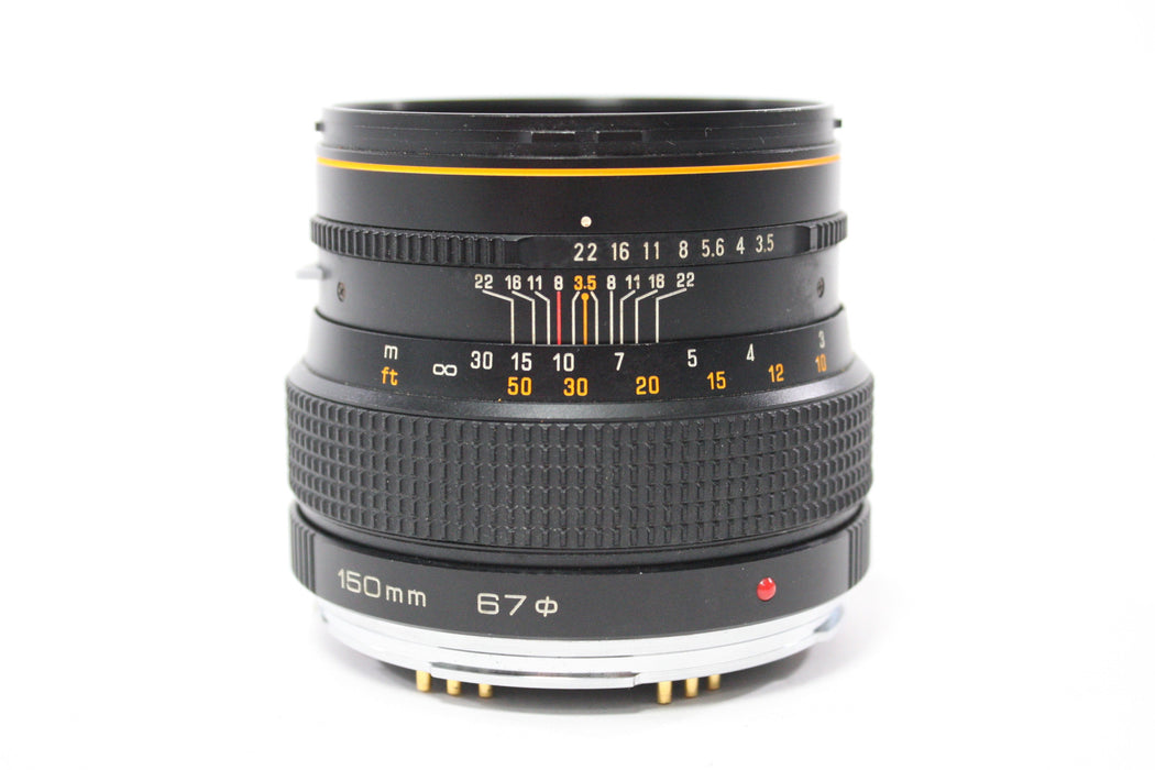 Bronica 150mm f/3.5 Zenzanon-S Lens for SQ Mount AS-IS