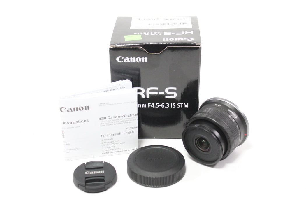 Canon 10-18mm f/4.5-6.3 RF-S IS STM Lens for RF Mount