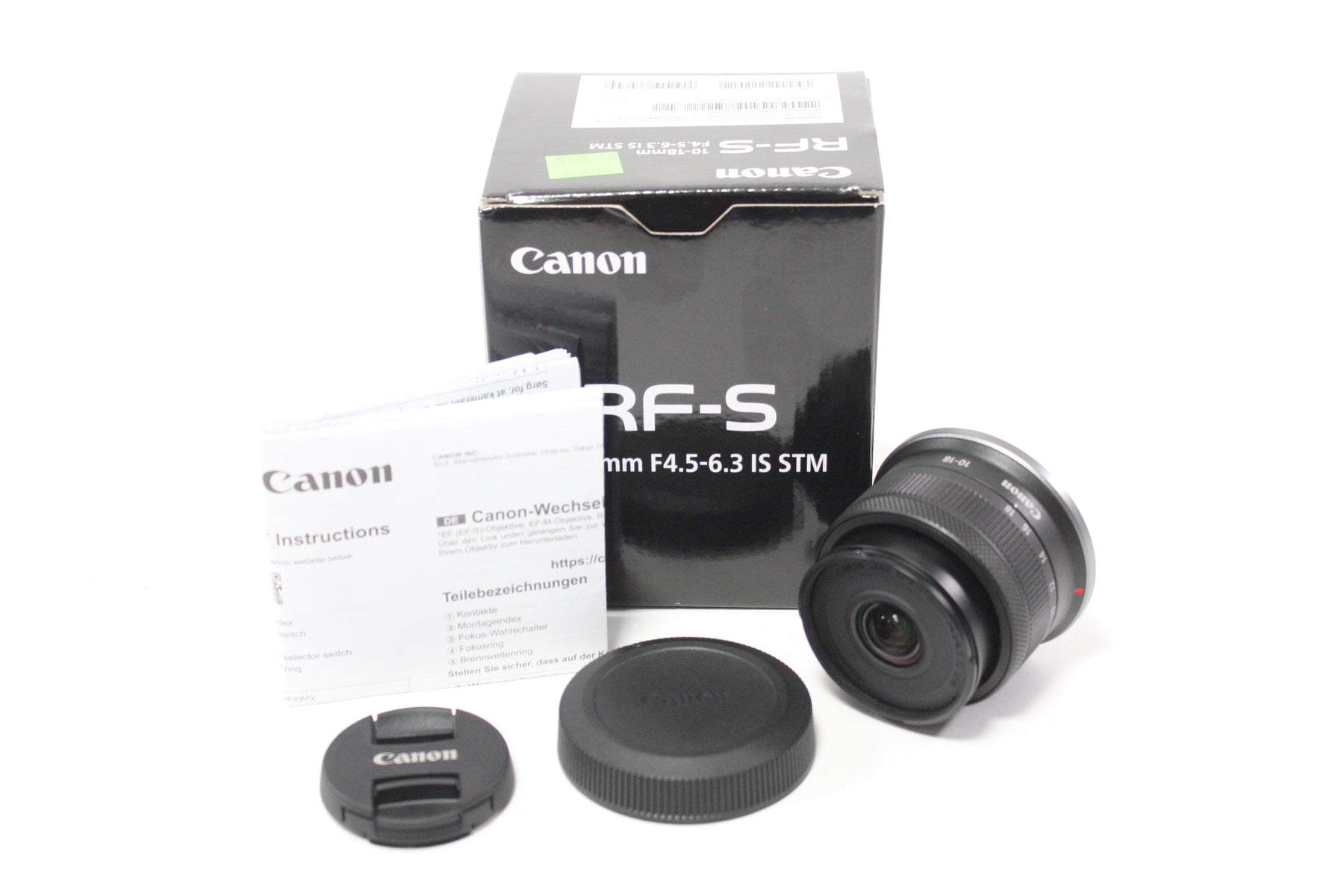 Canon 10-18mm f/4.5-6.3 RF-S IS STM Lens for RF Mount