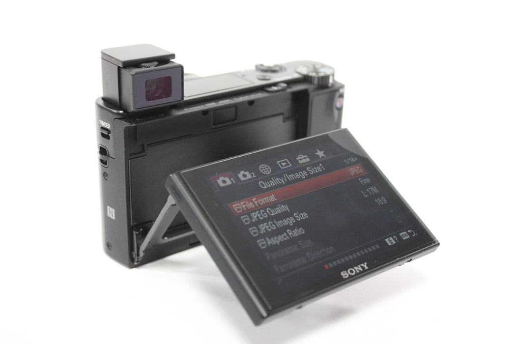 Sony Cyber-shot RX100 VII Digital Point and Shoot Camera 20.1mp 8x Zoom