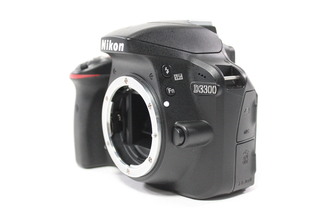 Nikon D3300 DSLR Camera with 18-55mm f/3.5-5.6G VR II AF-S DX Lens with Shutter Count 1,084