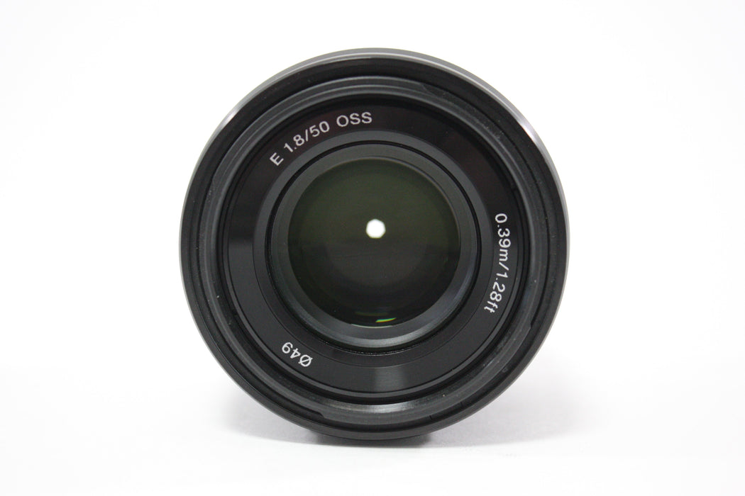 Sony 50mm f/1.8 OSS APS-C Lens for E Mount