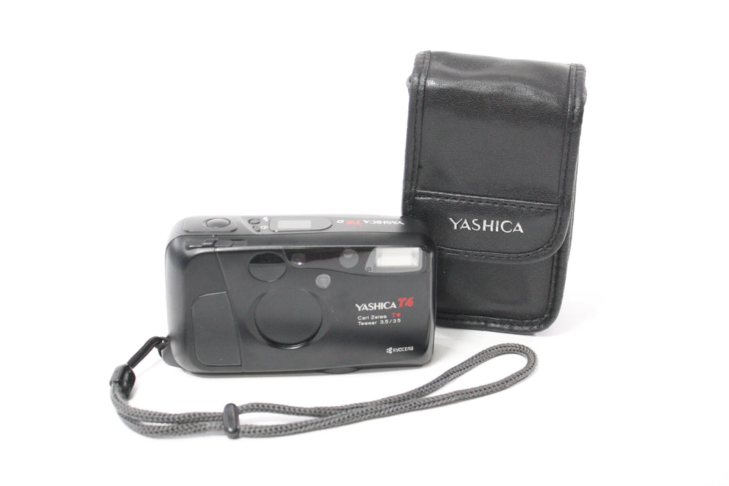 Yashica T4 D 35mm Point and Shoot Camera AS-IS