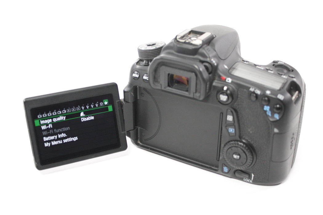 Canon EOS 70D DSLR Camera Body with Shutter Count 39,046