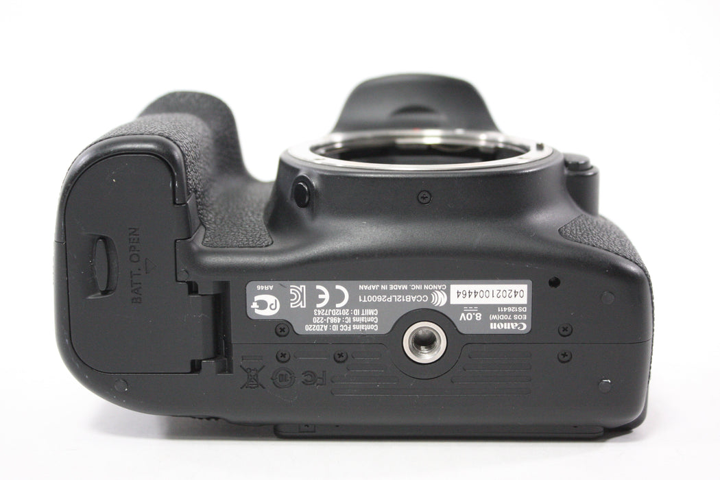Canon EOS 70D DSLR Camera Body with Shutter Count 39,046