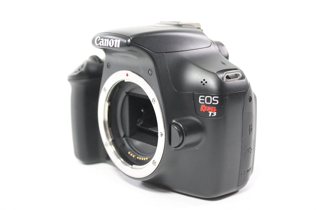Canon Rebel T3 DSLR Camera with 18-55mm f/3.5-5.6 IS II EF-S Lens with Shutter Count 4,253