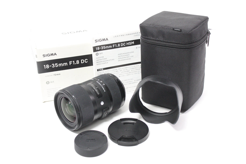 Sigma 18-35mm f/1.8 DC Lens for Nikon F Mount