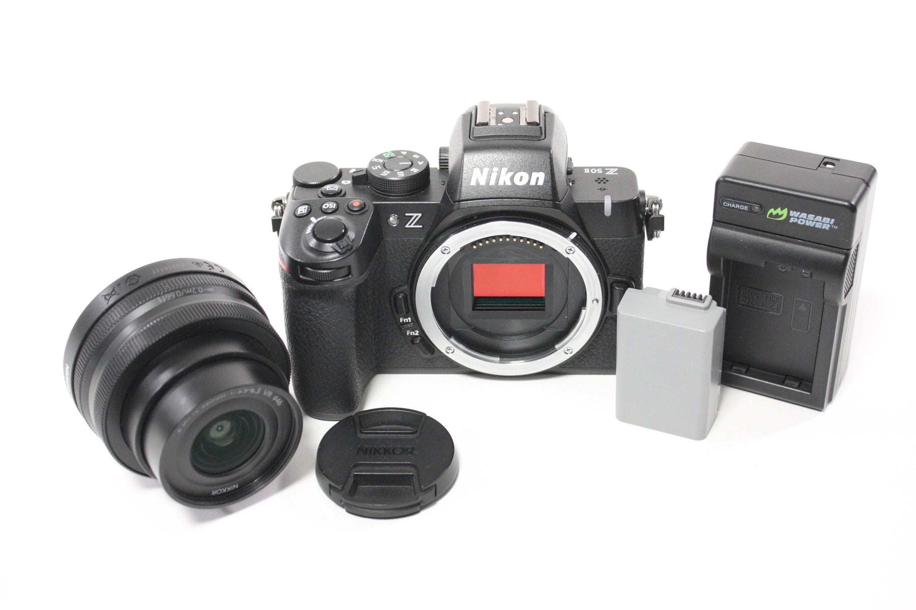 Nikon Z 50 II Digital Mirrorless Camera with 16-50mm f/3.5-6.3 DX VR Lens with Shutter Count 2,645