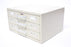 Neumade 3 Drawer Stackable Metal Filing Cabinet for Slides