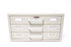 Neumade 3 Drawer Stackable Metal Filing Cabinet for Slides