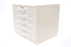 Neumade 5 Drawer Stackable Metal Filing Cabinet for Slides