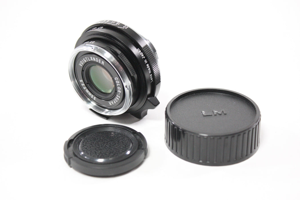 Voigtlander 35mm f/2.5 Color-Skopar Lens for M Mount