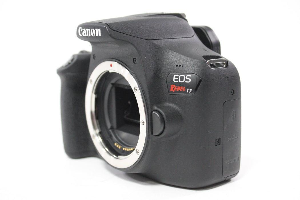 Canon Rebel T7 DSLR Camera with 18-55mm f/3.5-5.6 IS II Lens with Shutter Count 3,122