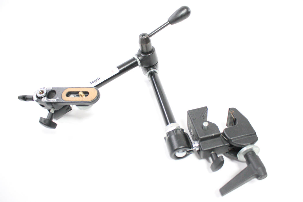 Manfrotto 2930 Magic Arm and Super Clamp with Camera Bracket 143A