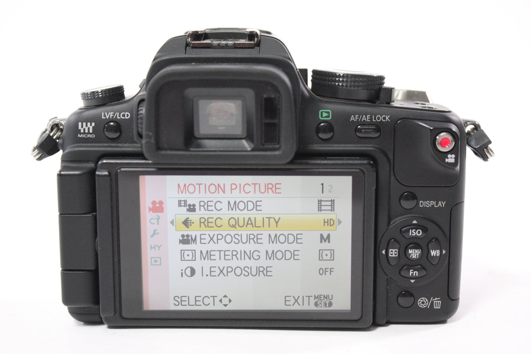 Panasonic Lumix GH1 Digital Mirrorless Camera with 14-42mm f/3.5-5.6 G Varios Mega O.I.S Lens