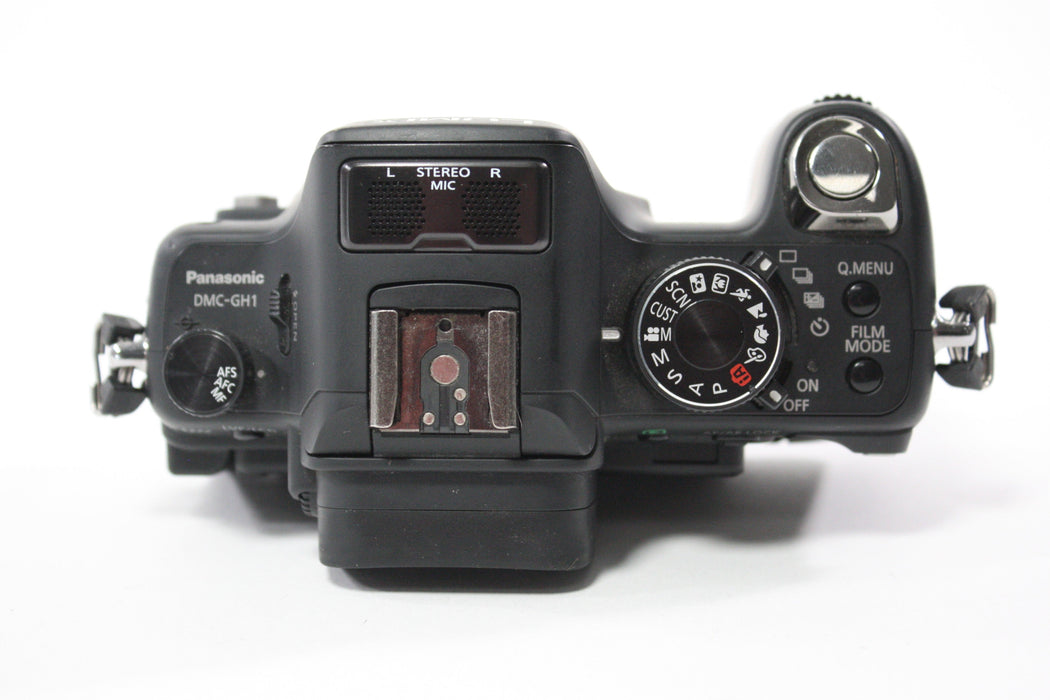 Panasonic Lumix GH1 Digital Mirrorless Camera with 14-42mm f/3.5-5.6 G Varios Mega O.I.S Lens
