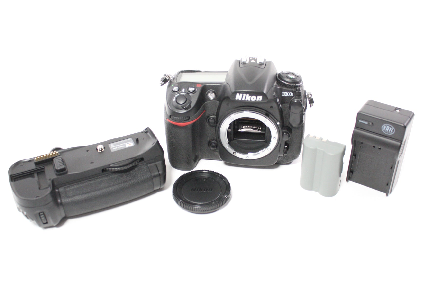 Nikon D300S DSLR Camera Body with Shutter Count 89,330 with Battery Grip