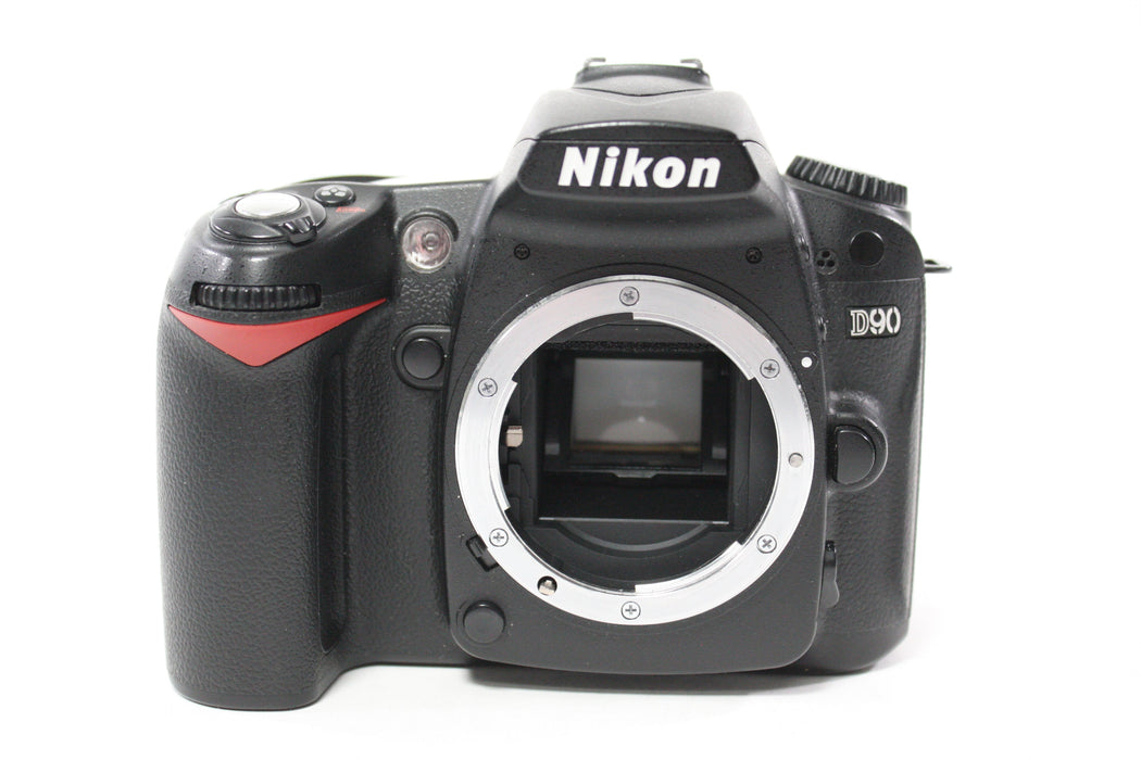 Nikon D90 DSLR Camera Body with Shutter Count 20,776 with Battery Grip