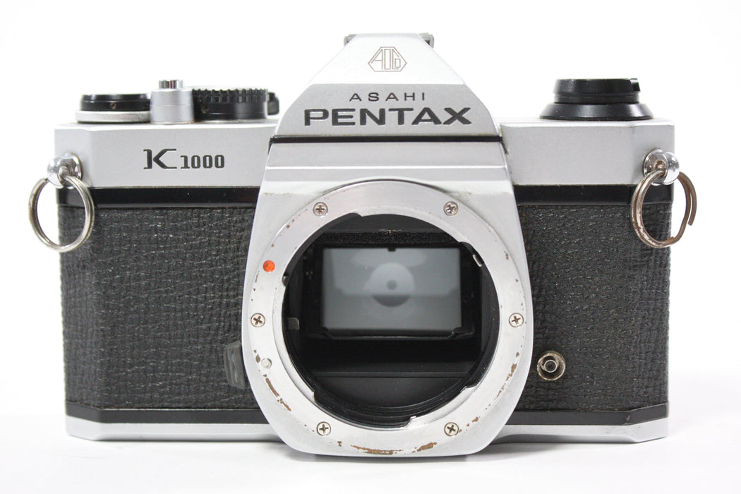 Pentax K1000 35mm Camera with Pentax-M 50mm f/2 SMC Lens