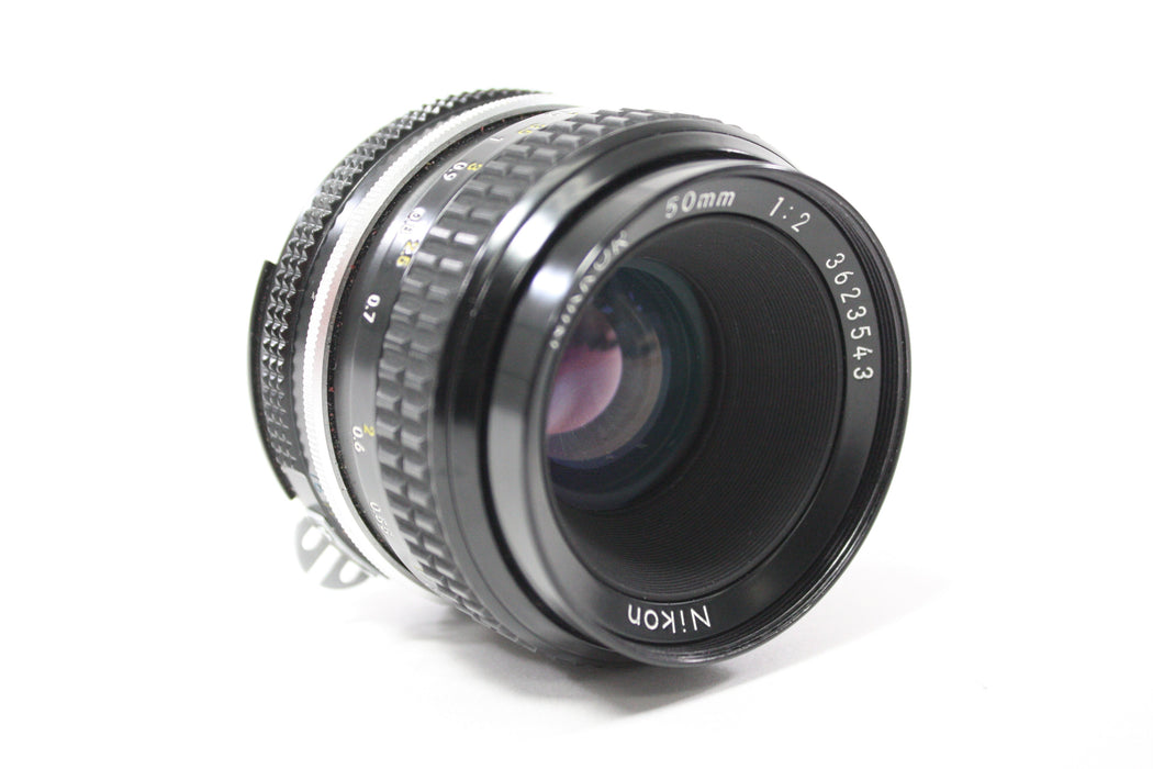 Nikon 50mm f/2 Nikkor AI-S Lens for Nikon F Mount