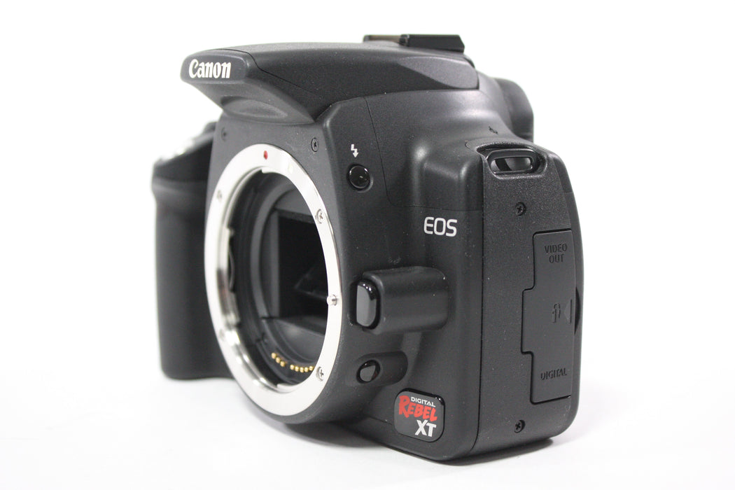 Canon Rebel XT DSLR Camera with 18-55mm f/3.5-5.6 II EF-S Zoom Lens