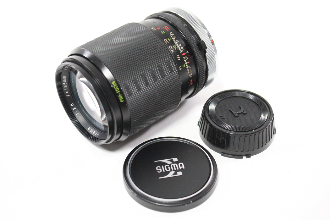Sigma 135mm f/2.8 Pantel Lens for Canon FD Mount