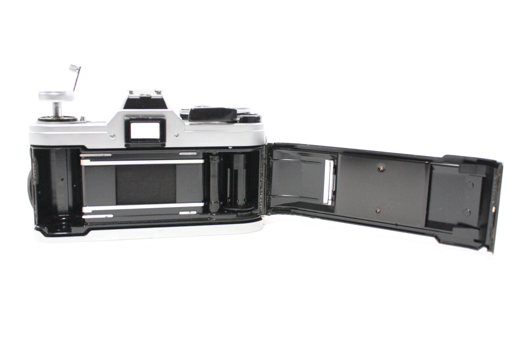 Canon AT-1 35mm SLR Camera with Canon 50mm f/1.8 S.C. Lens