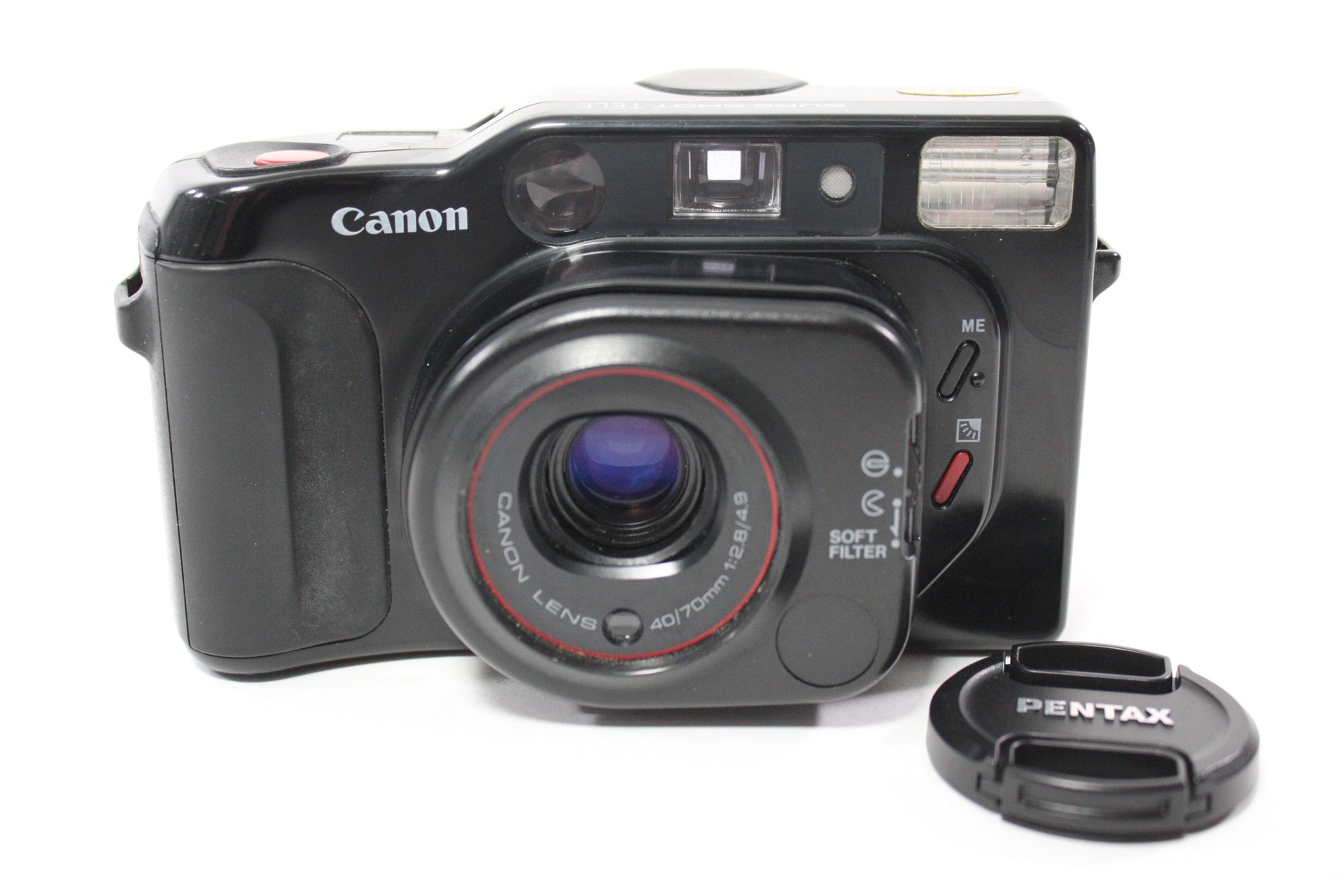 Canon Sure Shot Tele 35mm Point and Shoot Camera