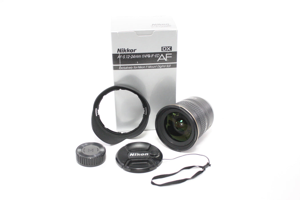 Nikon 12-24mm f/4 G ED DX APS-C AF-S Nikkor Lens for Nikon F Mount