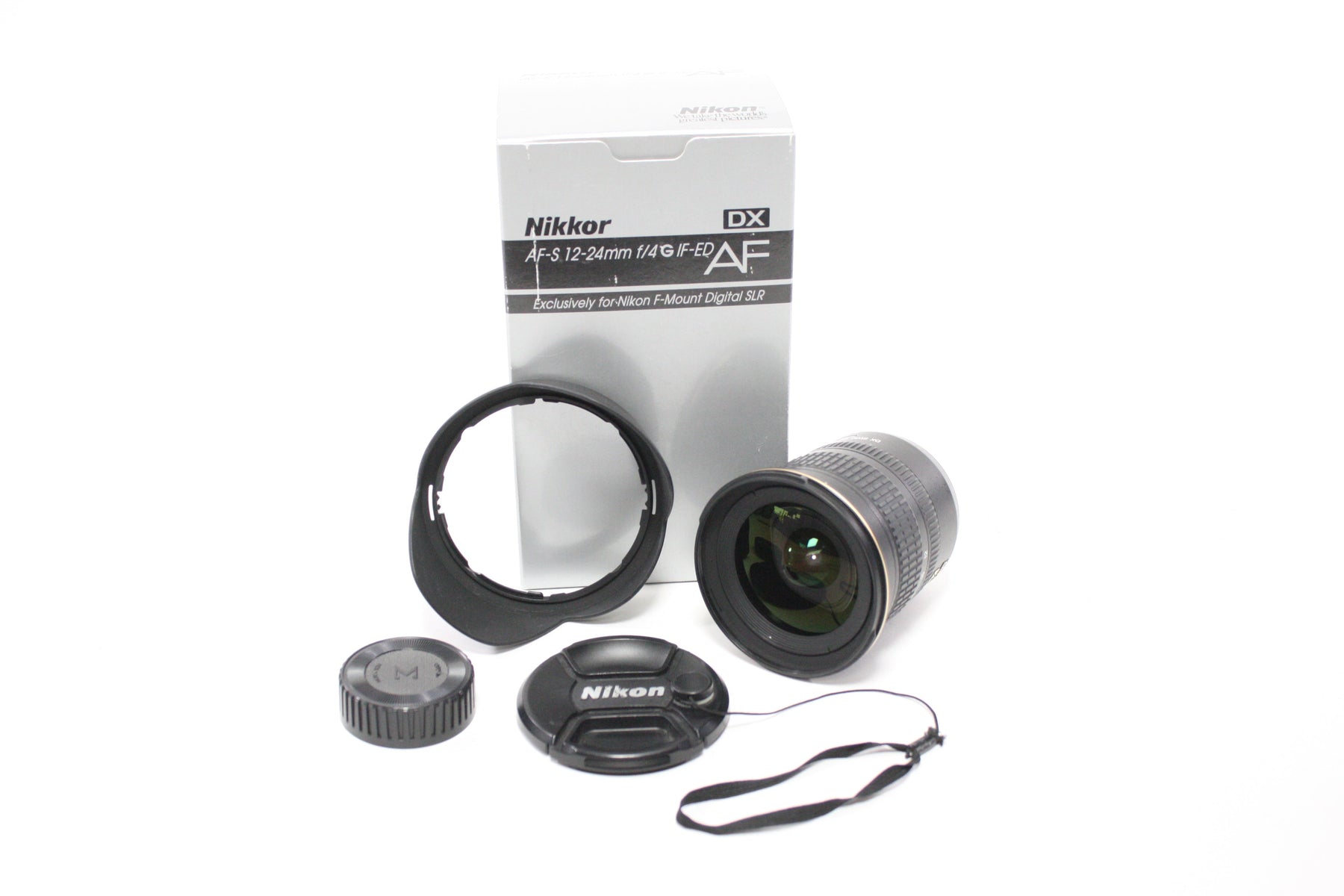 Nikon 12-24mm f/4 G ED DX APS-C AF-S Nikkor Lens for Nikon F Mount