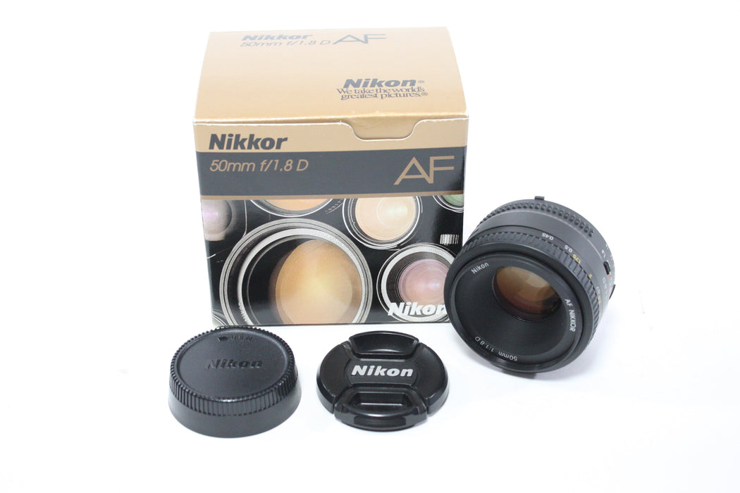 Nikon 50mm f/1.8 D AF Nikkor Lens for Nikon F Mount