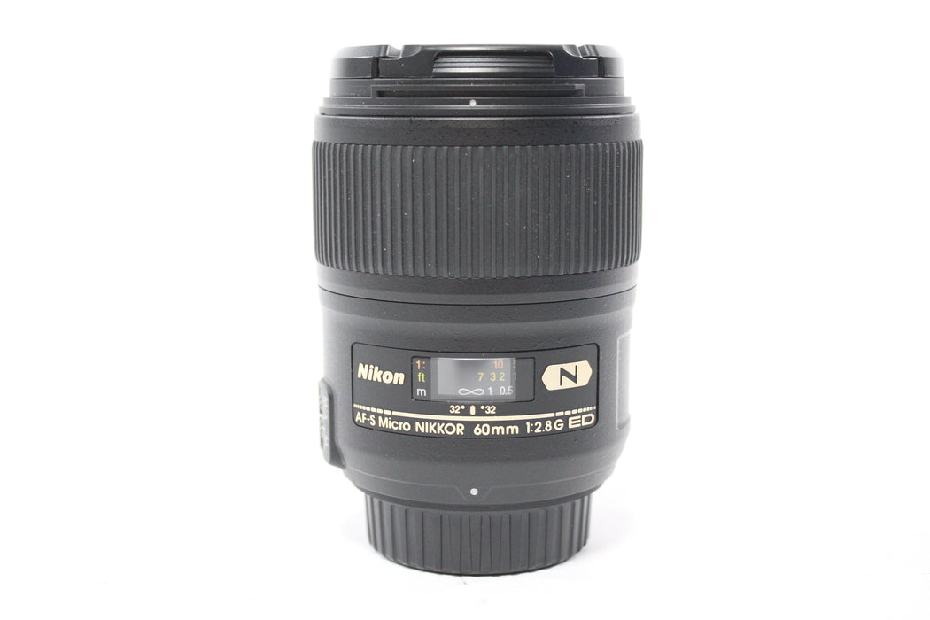 Nikon 60mm f/2.8 G ED AF-S Micro Nikkor Lens for Nikon F Mount