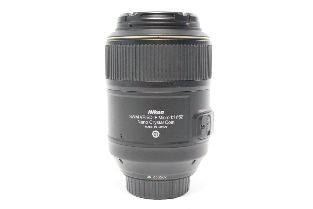Nikon 105mm f/2.8 G ED AF-S VR Micro-Nikkor Lens for Nikon F Mount