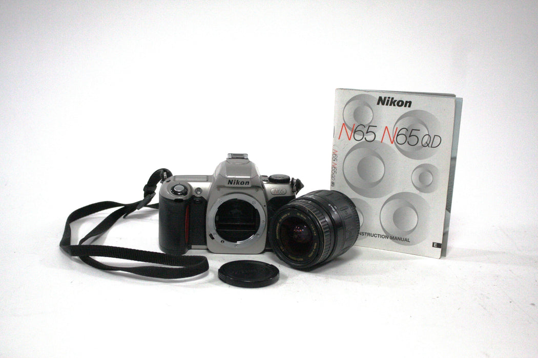 Nikon N65 35mm SLR Camera with Quantaray 28-80mmf/3.5-5.6 Lens