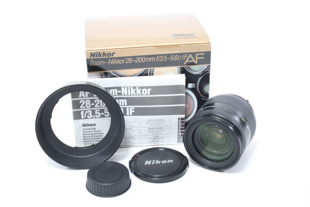 Nikon 28-200mm f/3.5-5.6 D Zoom-Nikkor Lens for Nikon F Mount (Please Read)